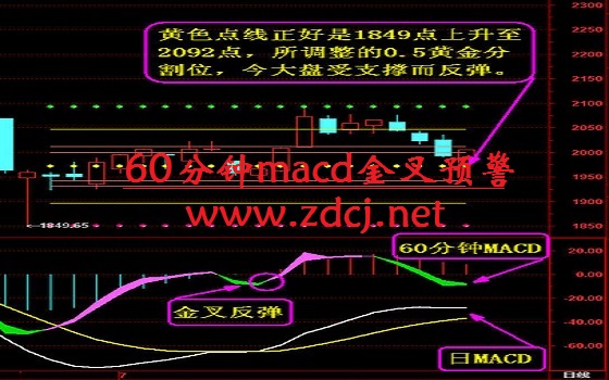 macd指标60分钟macd金叉预警